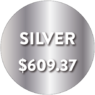 Silver - $609.37